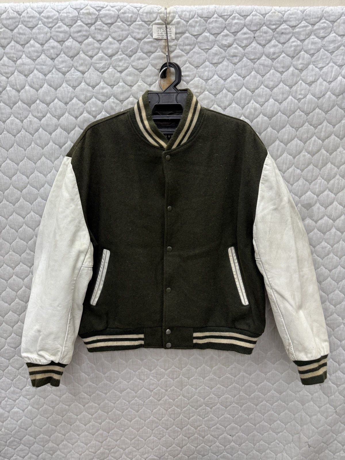 Schott 🔥🔥🔥ARCHIVE VTG SCHOTT USA VARSITY JACKET Size US L / EU 52-54 / 3 - 4 Thumbnail