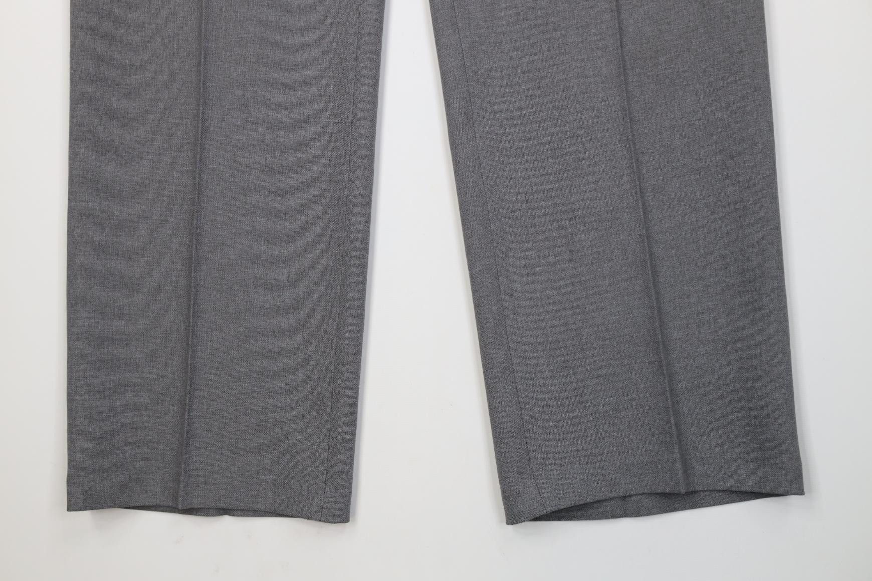 Vintage Vintage 70s Streetwear Wide Leg Chino Pants Trousers Gray Size US 38 / EU 54 - 4 Thumbnail