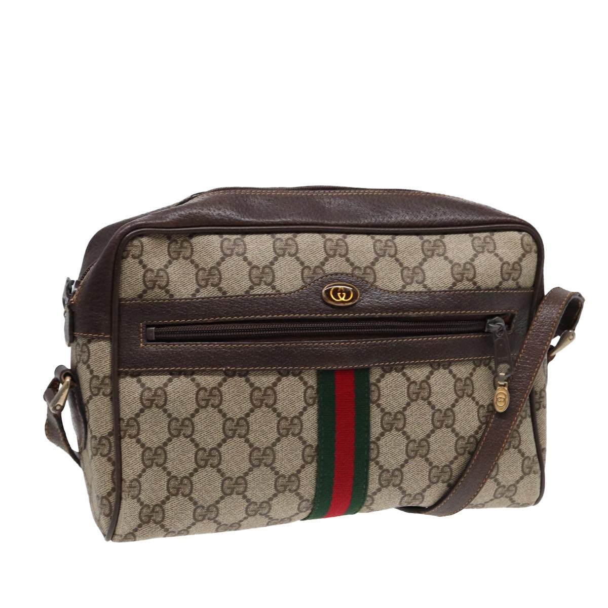 Gucci Gg Canvas Beige Canvas Shoulder Bag (Pre-Owned) Size ONE SIZE - 1 Thumbnail
