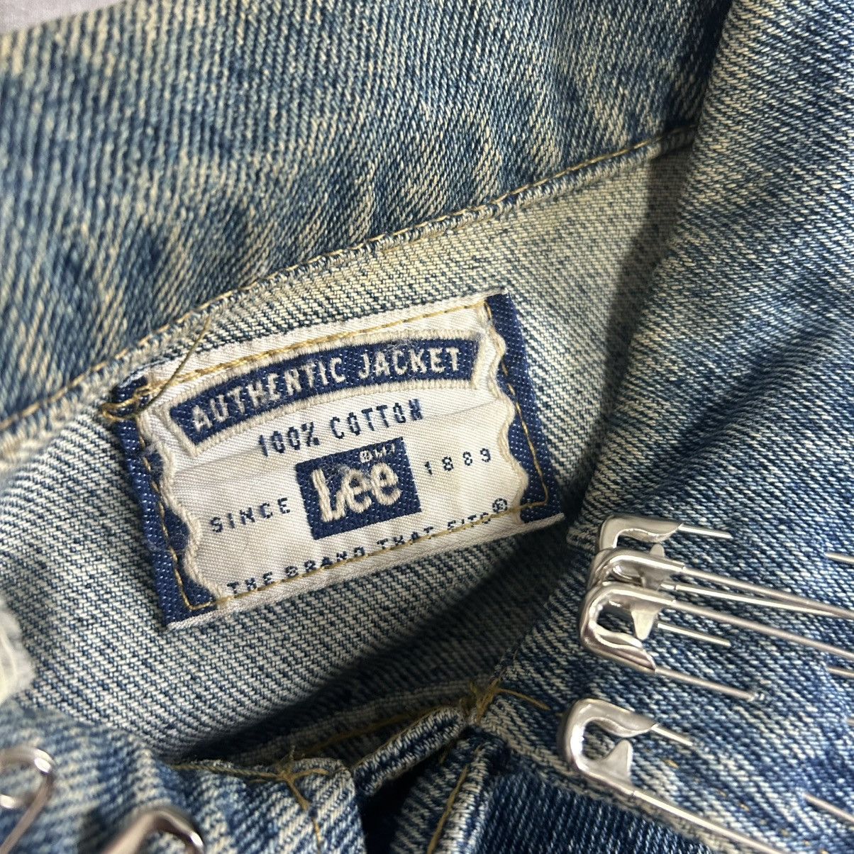 Lee Lee Denim Jacket Vintage 1990s Size US M / EU 48-50 / 2 - 5 Thumbnail