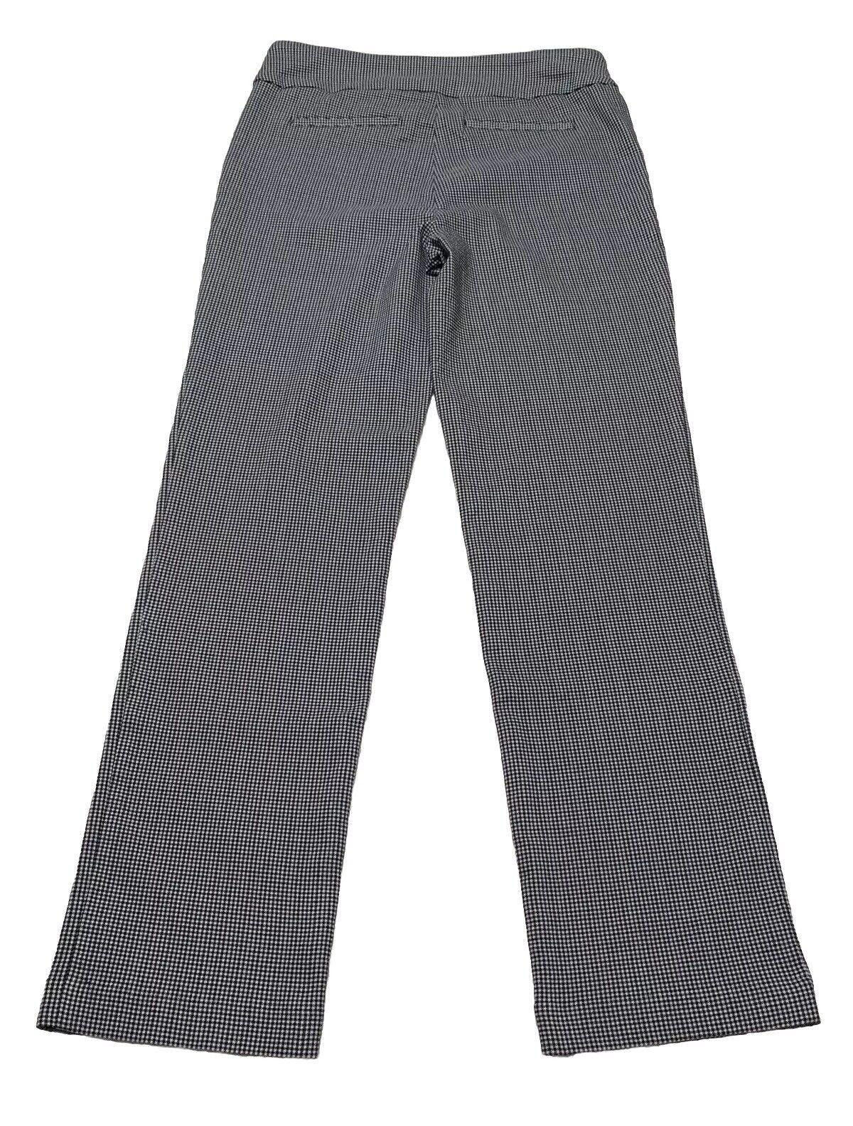 Other Hilary Radley Women's S/CH Black White Gingham Pull-On Pants Size 28" / US 6 / IT 42 - 6 Thumbnail