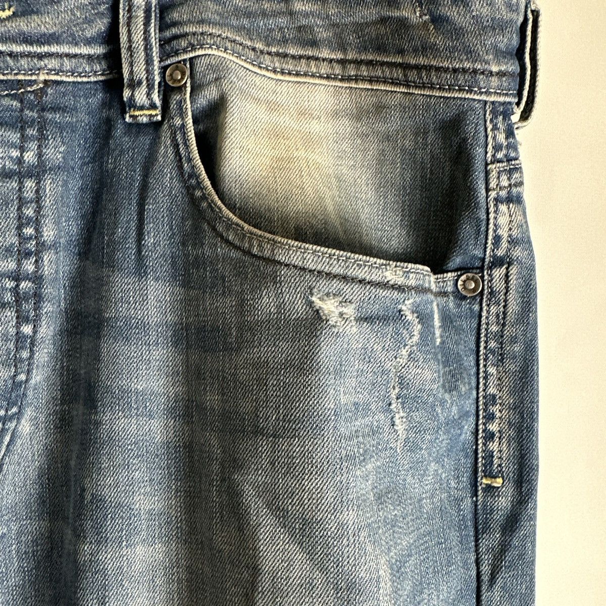 Diesel Jeans Mens 34x32 Blue Larkee denim