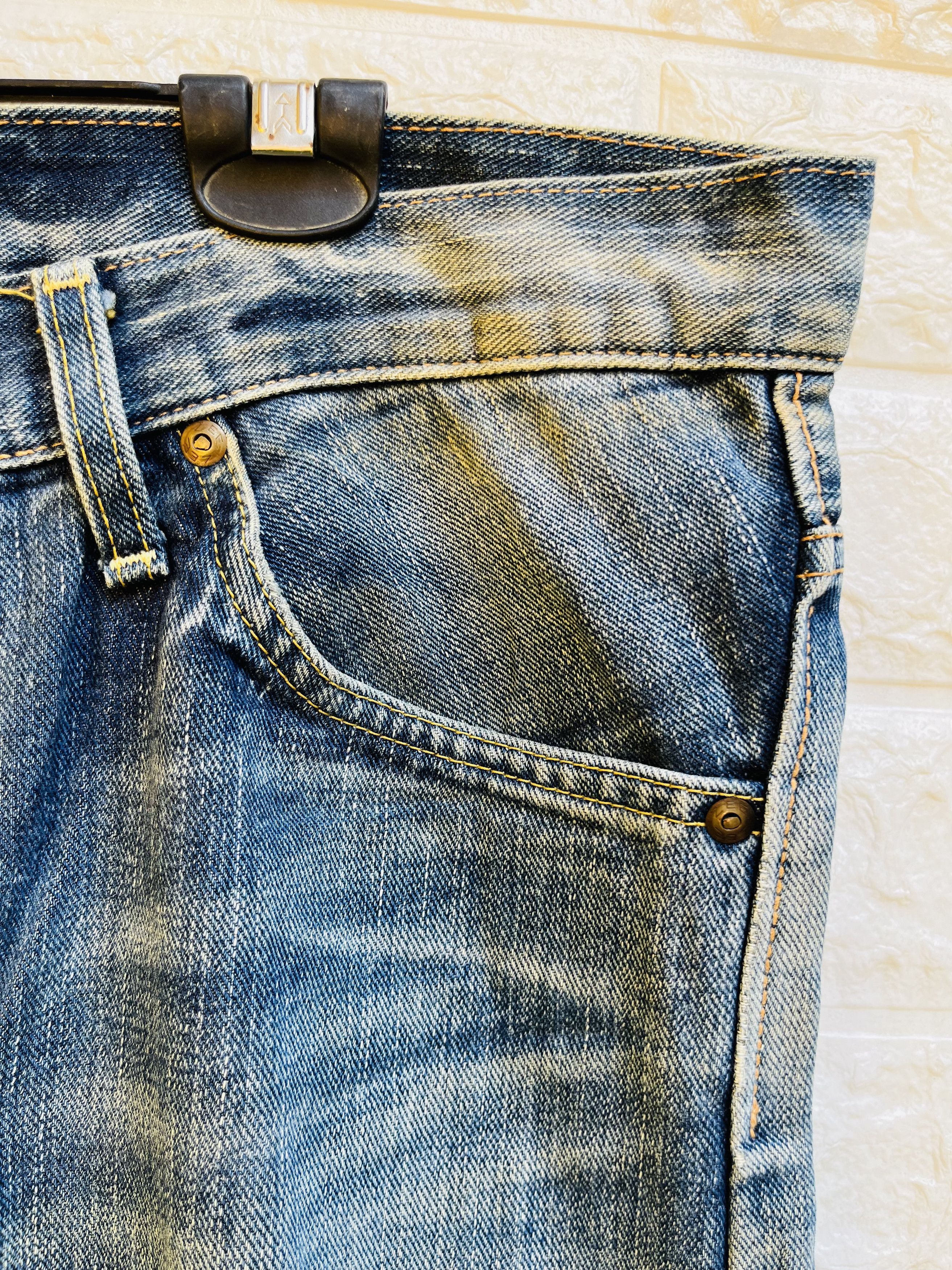 Japanese Brand × Lee × Vintage Vintage LEE 80s Distressed Japan Reproduction Fashion Style Size US 33 - 6 Thumbnail