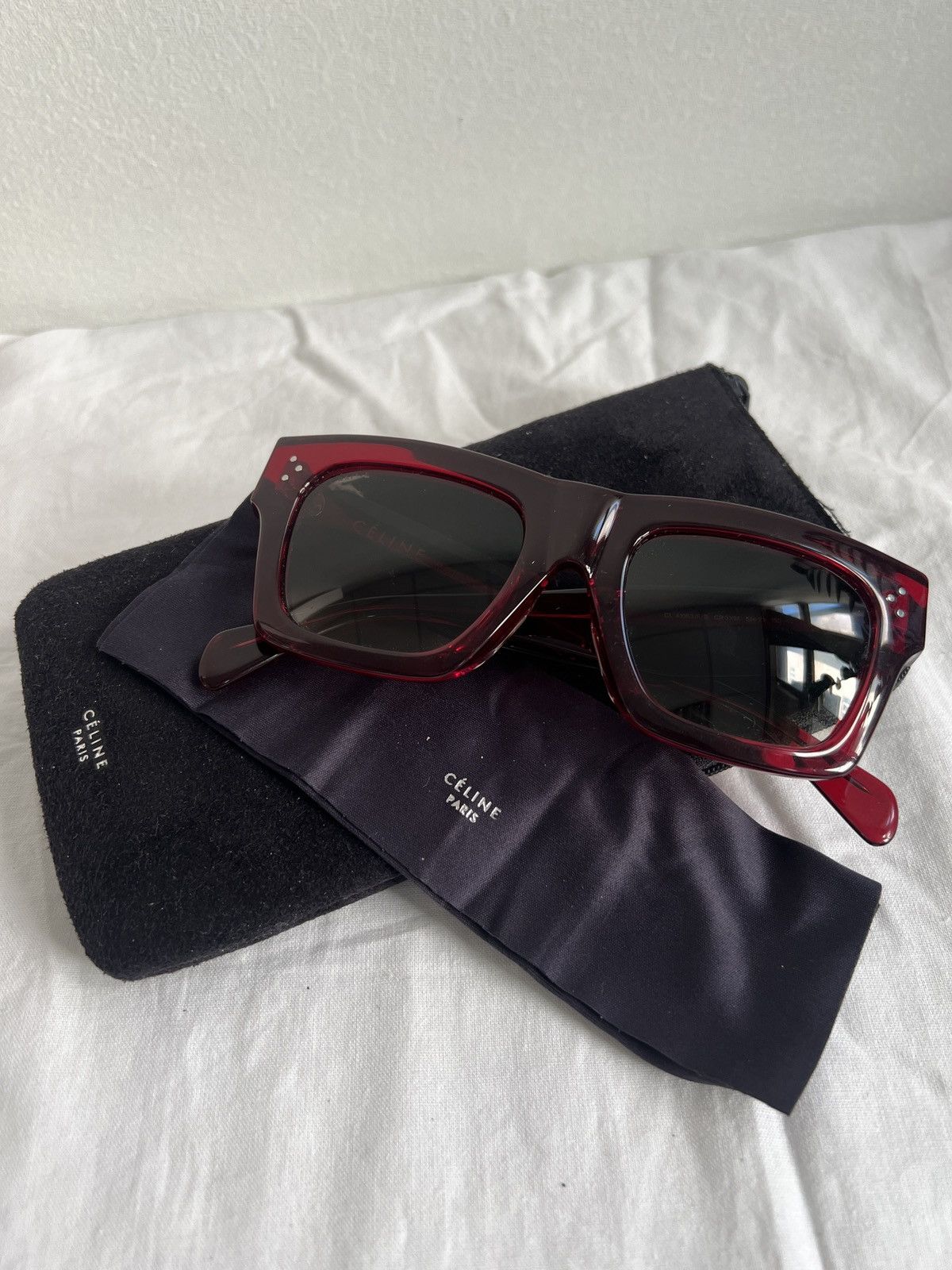 Celine Old Celine by Phoebe Philo iconic Sunglasses Size ONE SIZE - 7 Thumbnail