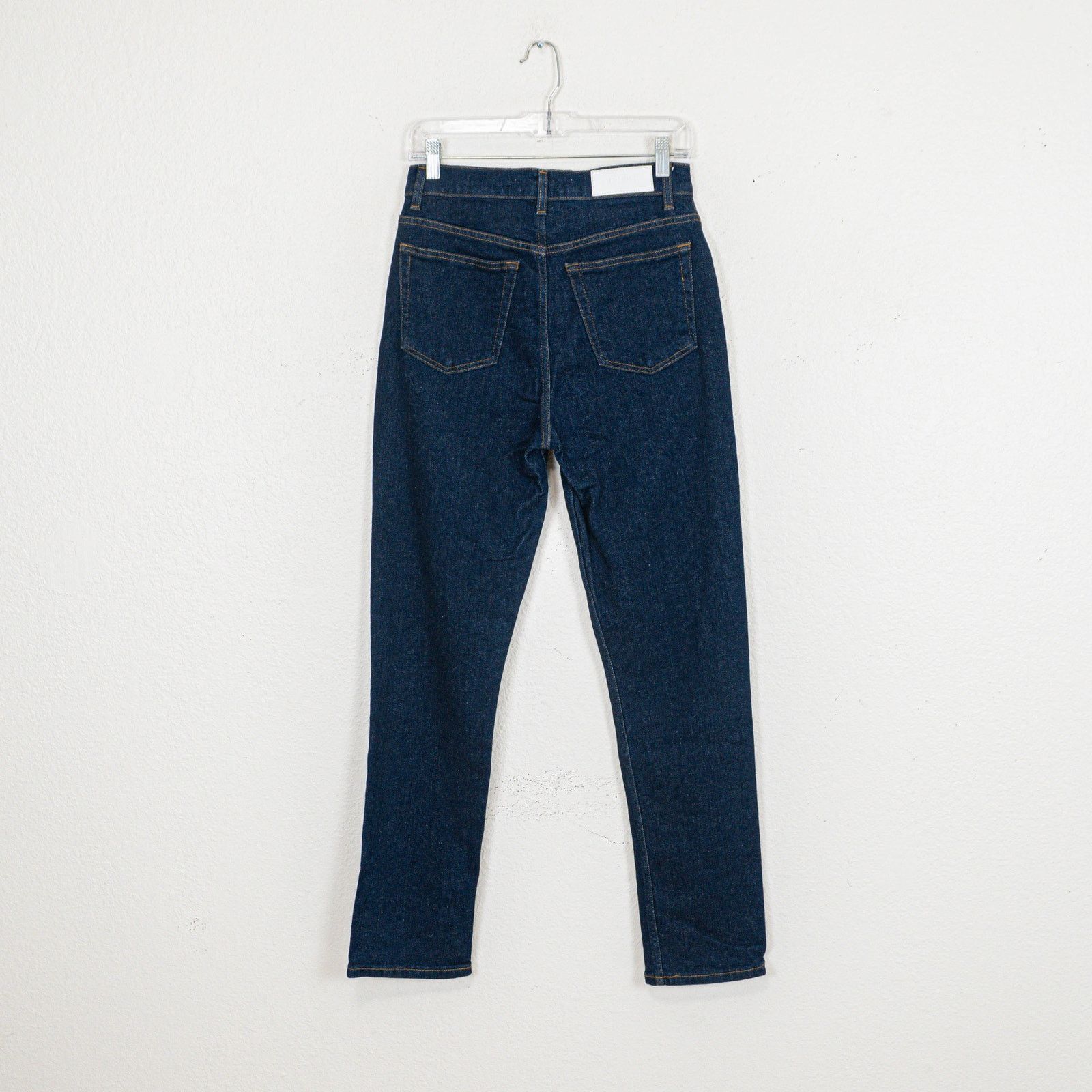 RE/DONE RE/DONE 70s Straight Denim Jeans Regid Blue size 27 Size 27" / US 4 / IT 40 - 10 Thumbnail