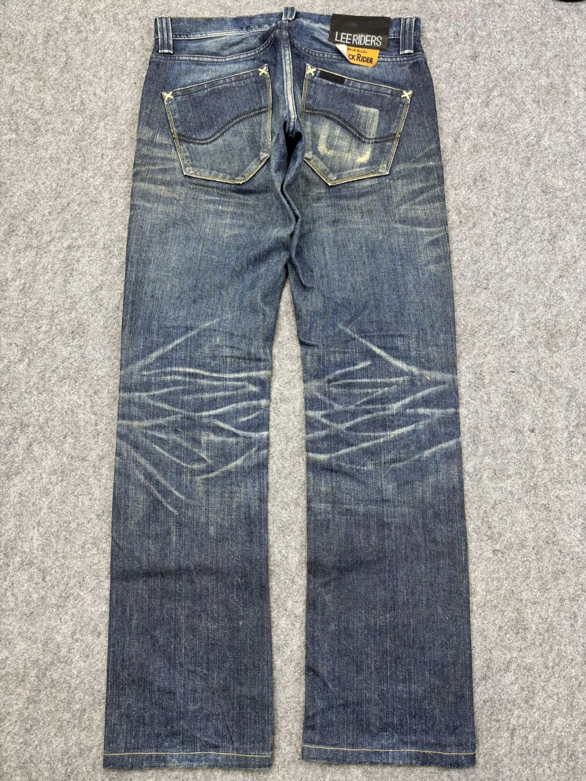 Lee 💥Insane Fades💥Lee Rider Denim F850 Size US 32 / EU 48 - 16 Thumbnail