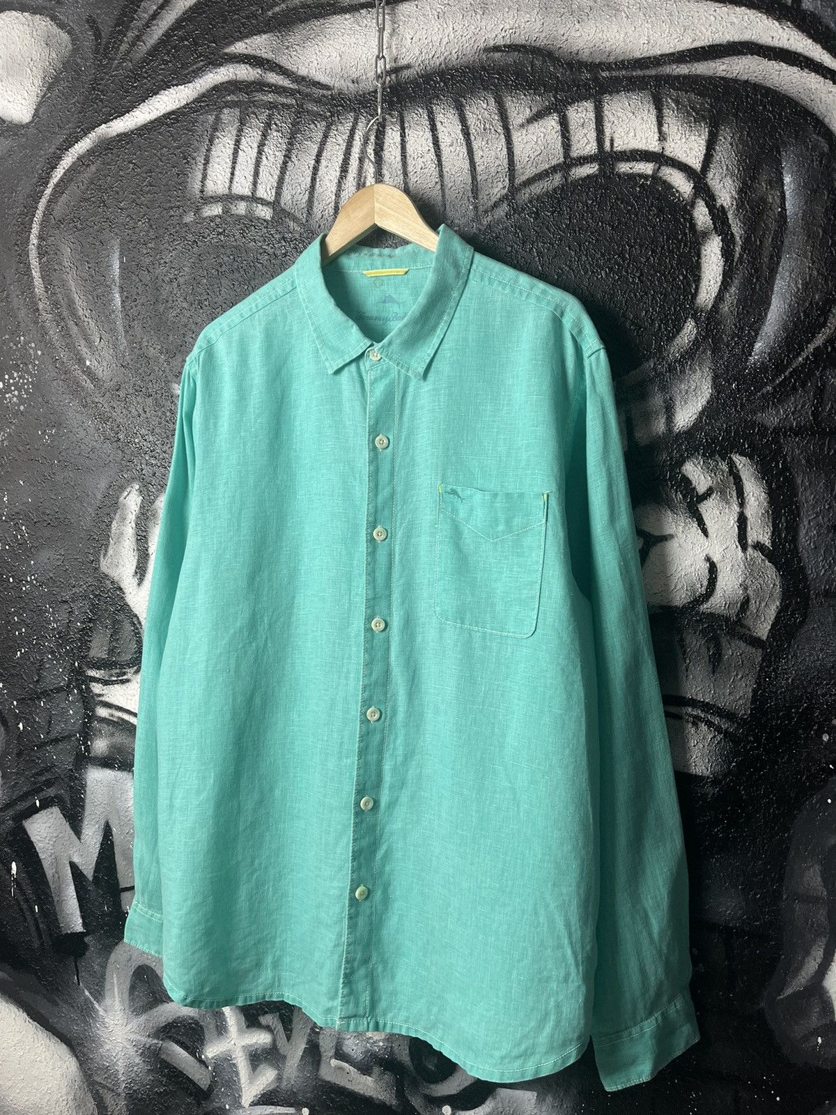 Tommy Bahama Tommy Bahama 100% Linen Shirts Men’s Size XL Size US XL / EU 56 / 4 - 1 Thumbnail