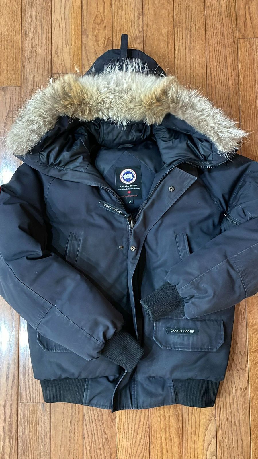 image of Canada Goose Chilliwack Bomber in Navy, Men's (Size Small)