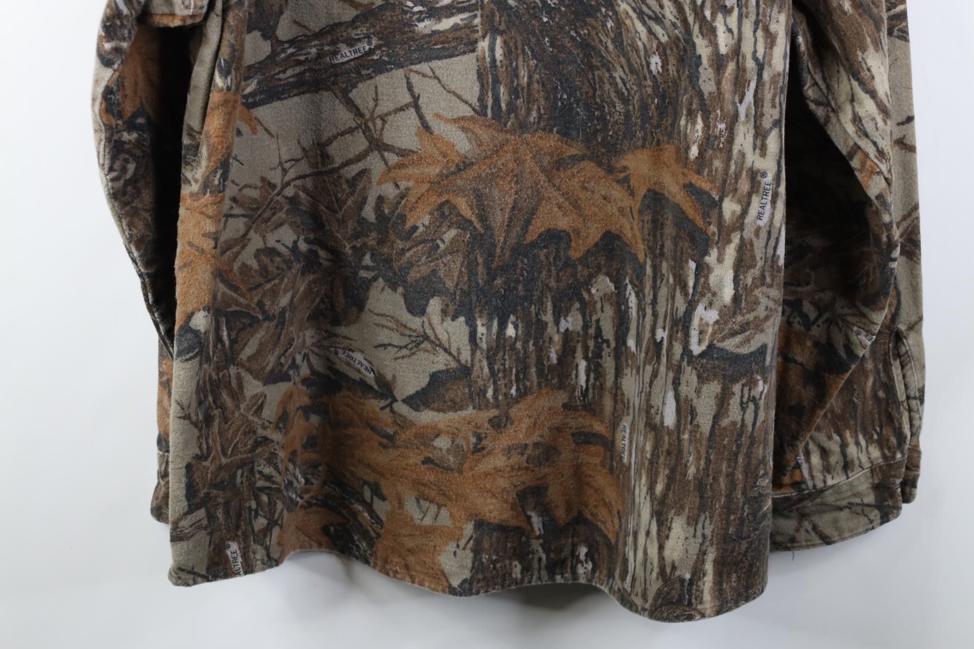 Vintage Vintage 90s Camouflage Chamois Cloth Button Shirt USA Size US XXL / EU 58 / 5 - 13 Thumbnail
