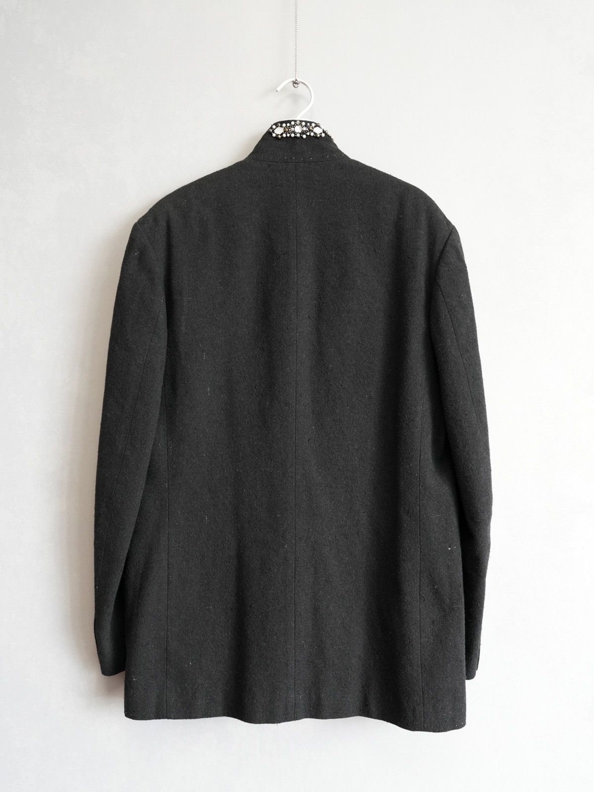 Yohji Yamamoto Yohji Yamamoto 2000AW Silver Jacket Size 50L - 3 Thumbnail