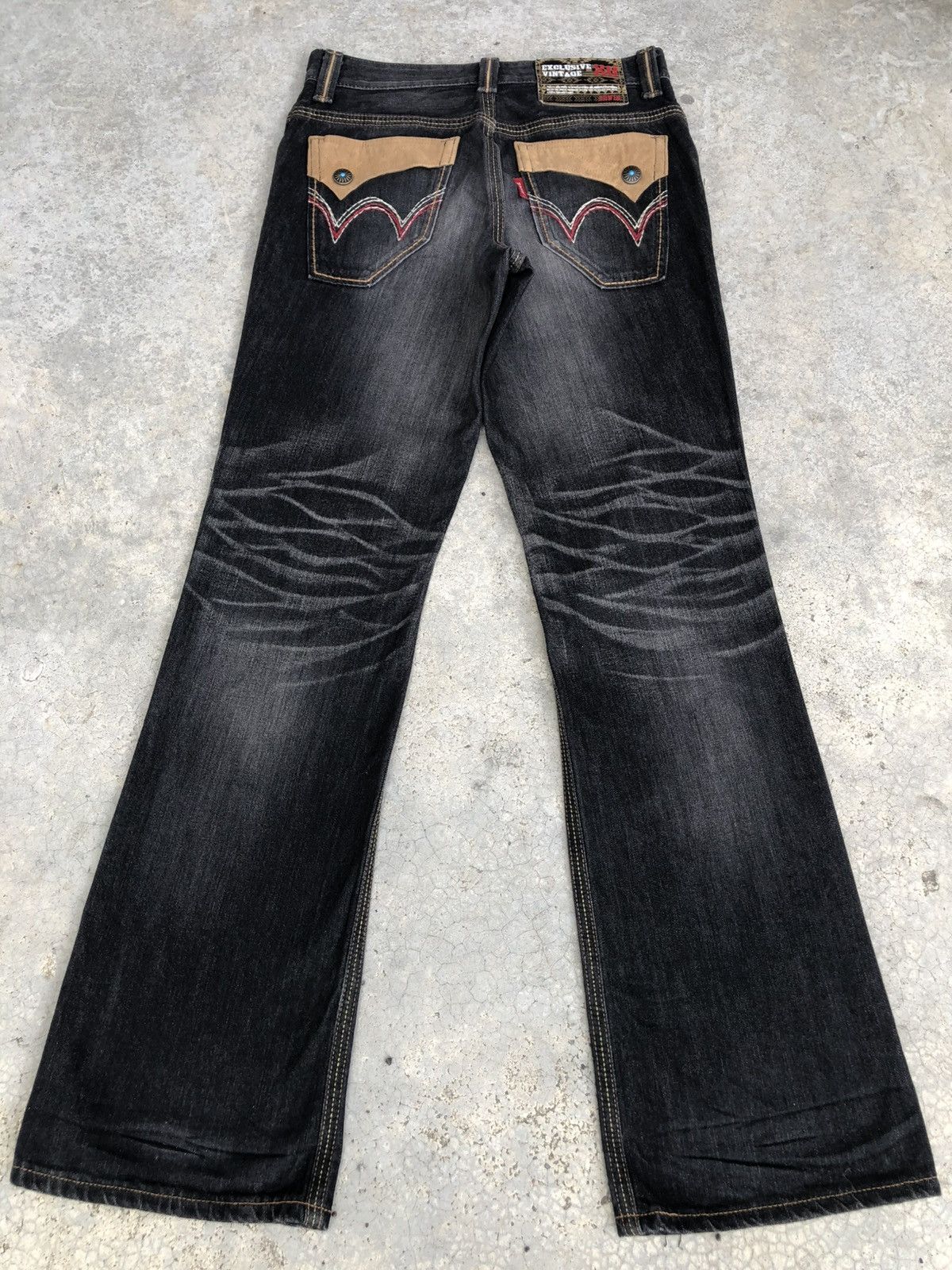 If Six Was Nine Japanese Edwin Flared Jeans Distressed Jeans Size US 32 / EU 48 - 1 Thumbnail