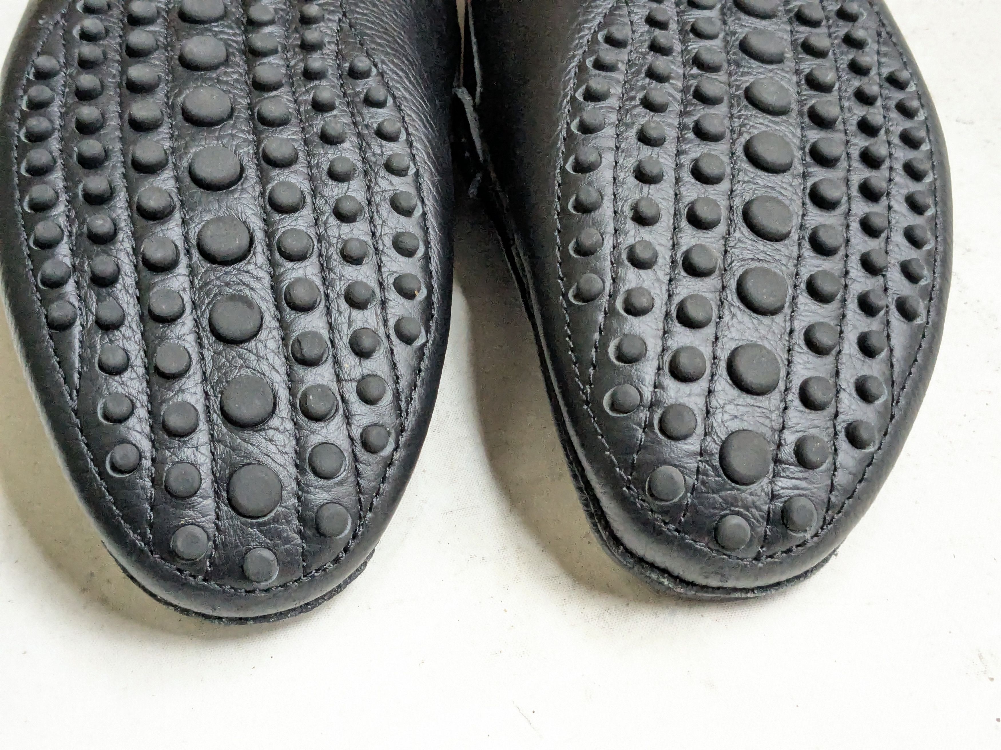 Gucci Gucci Horsebit Driving Loafers Black Leather 9 Slip On Size US 9 / EU 42 - 14 Thumbnail
