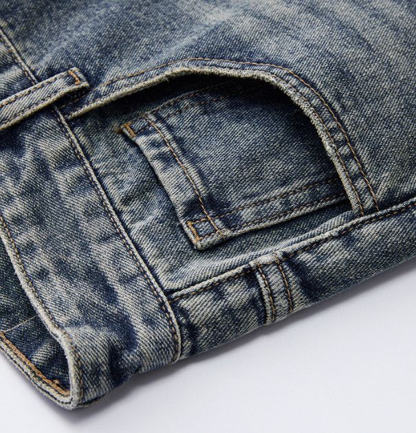 Vintage Men's Retro Washed Loose Straight Leg Oversized Jeans Size US 32 / EU 48 - 4 Thumbnail