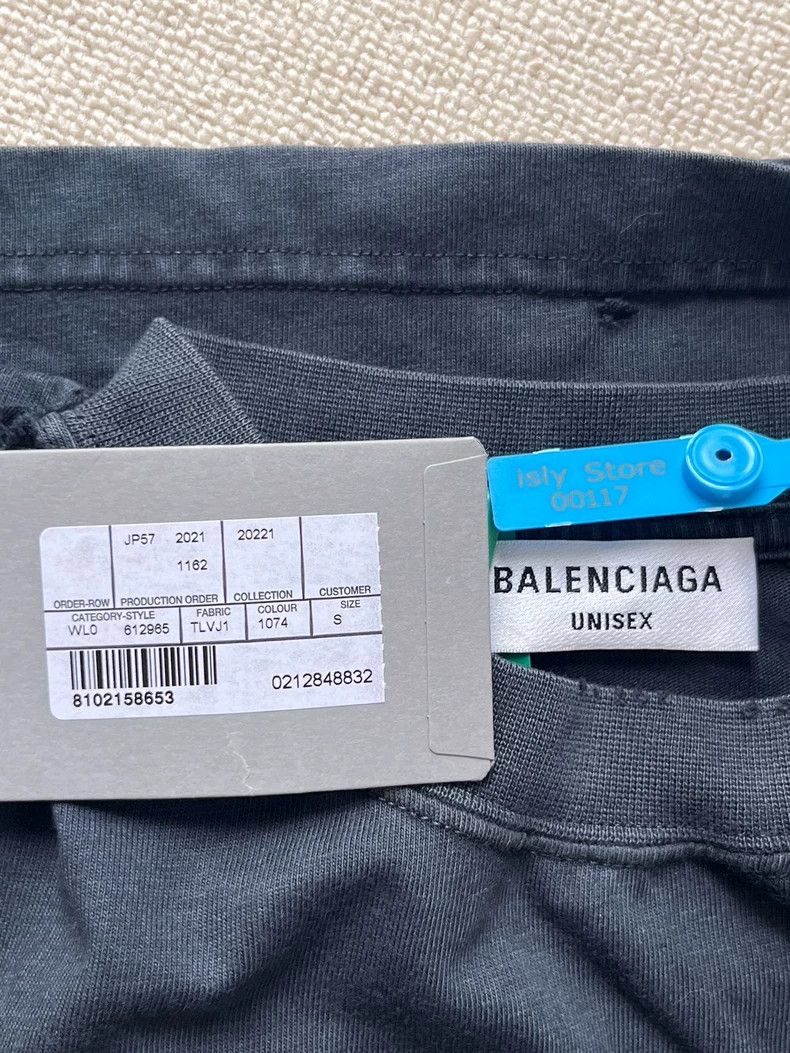 Balenciaga Balenciaga SS22 Maison BB Letter Logo Short Sleeve T-Shirt Size US S / EU 44-46 / 1 - 4 Thumbnail