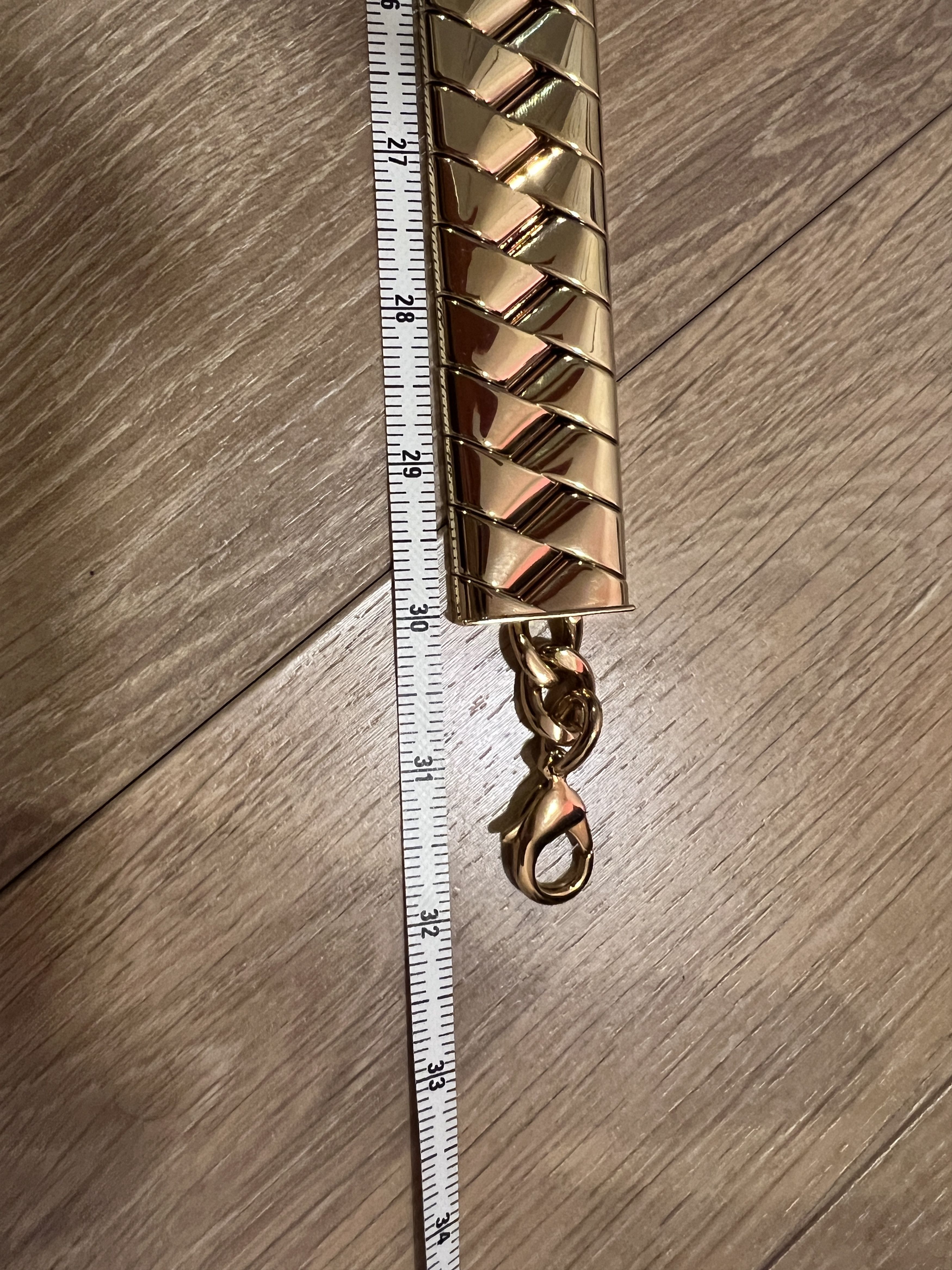 Versace $3225 new VERSACE rare runway metal chain BELT medusa gold Size ONE SIZE - 12 Thumbnail
