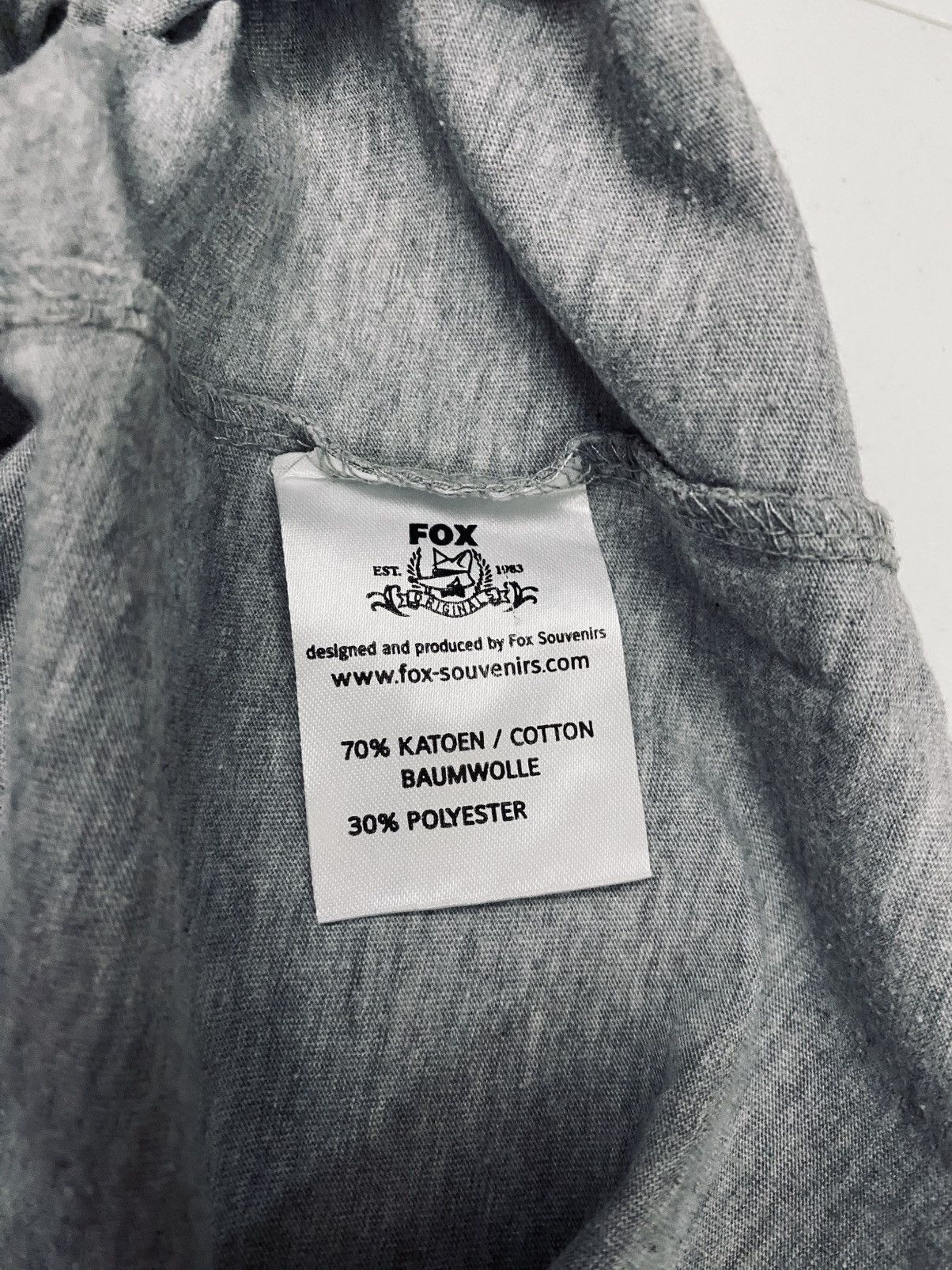 Other Men’s Fox Premium Amsterdam Biketown Crewneck Tee L VGC Size US L / EU 52-54 / 3 - 5 Thumbnail