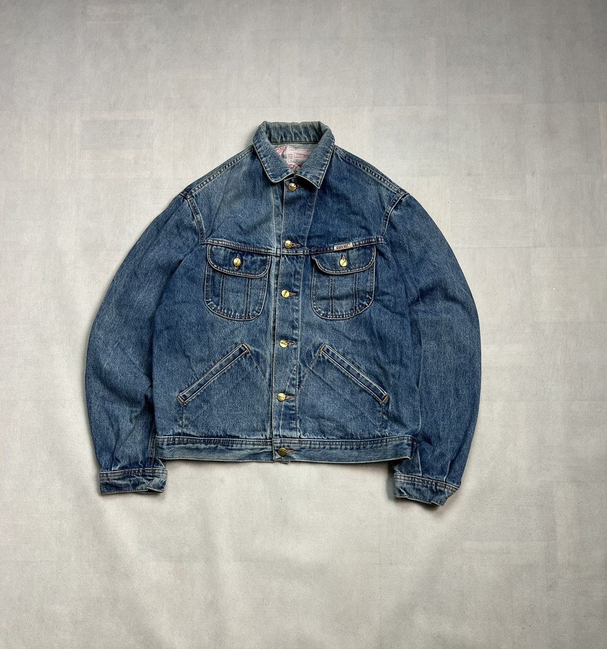 Vintage Jeans Jacket Cover Vintage 80’s 90’s Blue Size US L / EU 52-54 / 3 - 1 Thumbnail