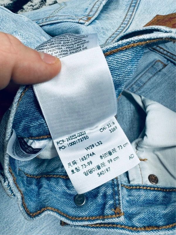 Levi's Levis 501 jeans 29 32 blue Size US 29 - 5 Thumbnail