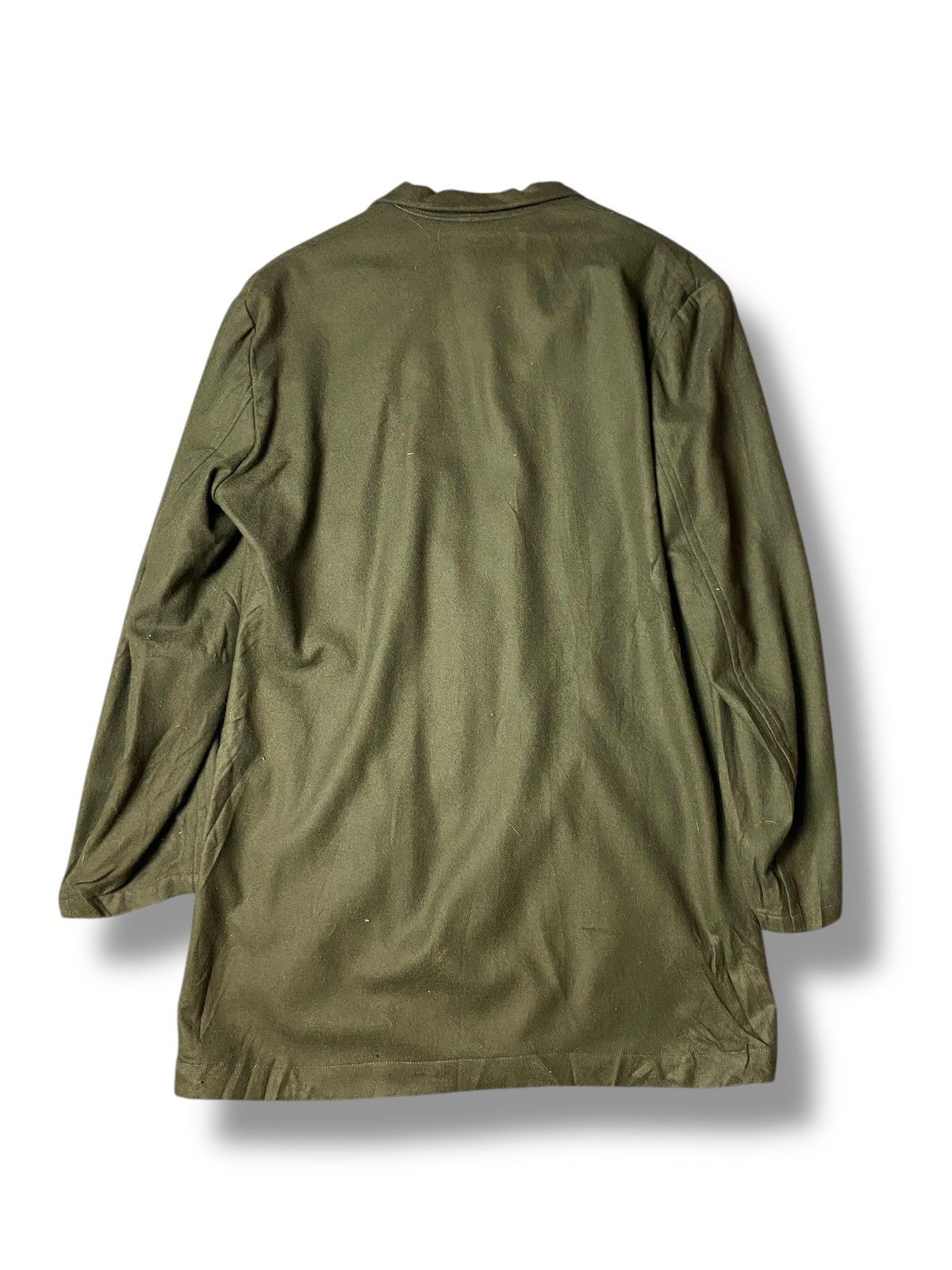 Yohji Yamamoto Y’s x Yohji Yamamoto Trashed Wool Coat (126) Size US S / EU 44-46 / 1 - 2 Thumbnail
