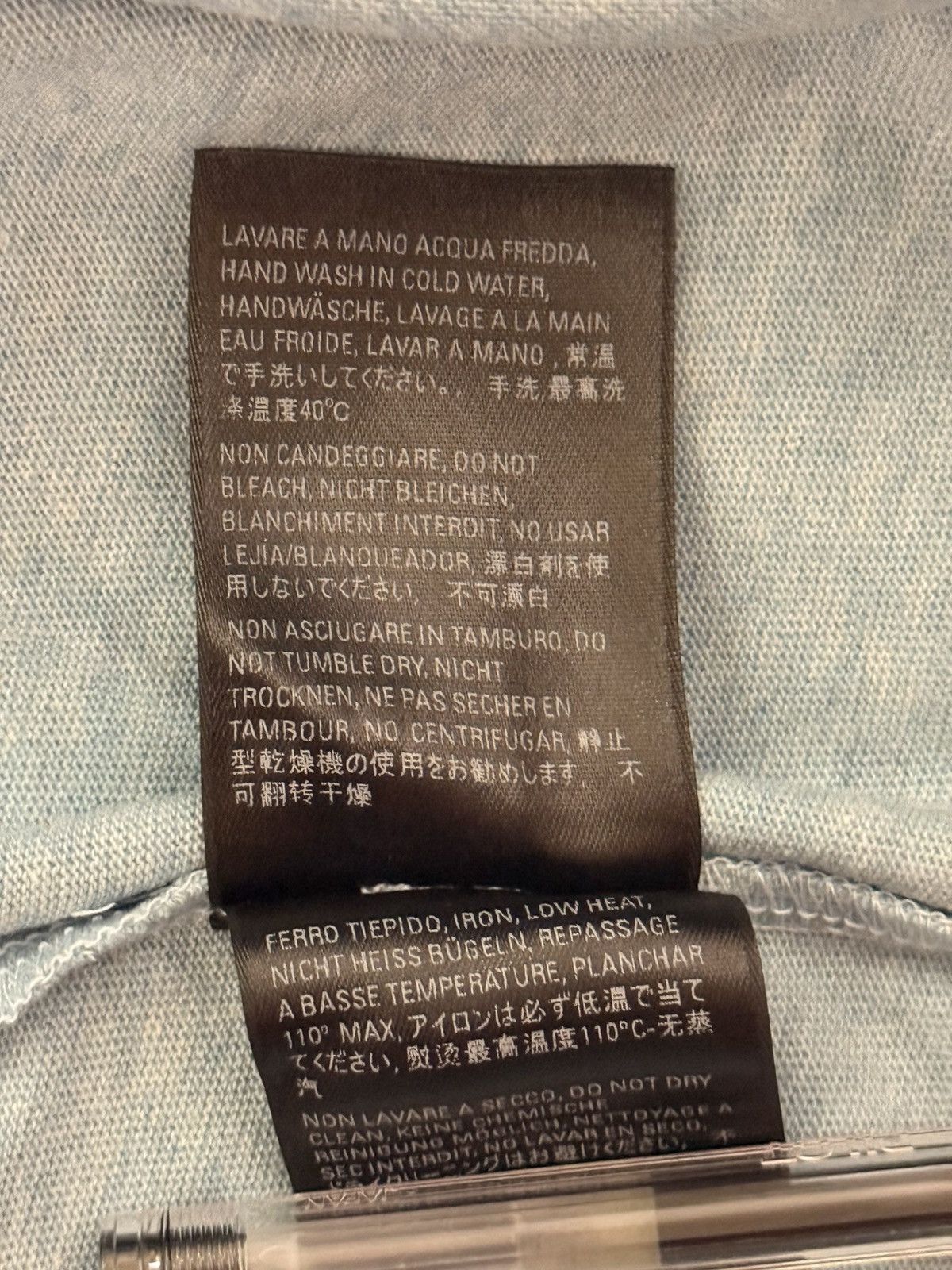 Balenciaga Balenciaga sky blue t shirt Size US XS / EU 42 / 0 - 8 Thumbnail