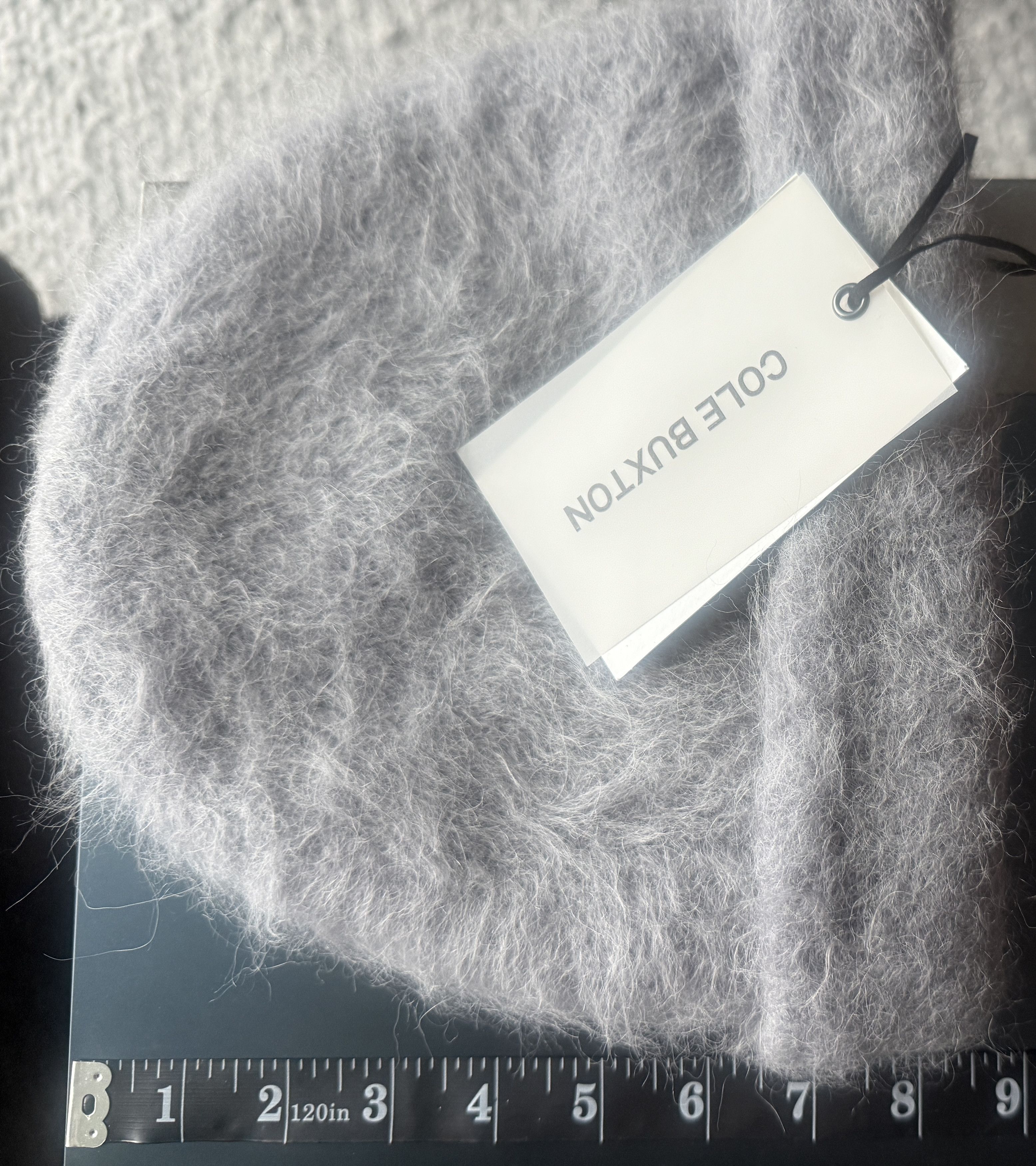 Cole Buxton Blank Alpaca Knit Beanie Size ONE SIZE - 8 Thumbnail