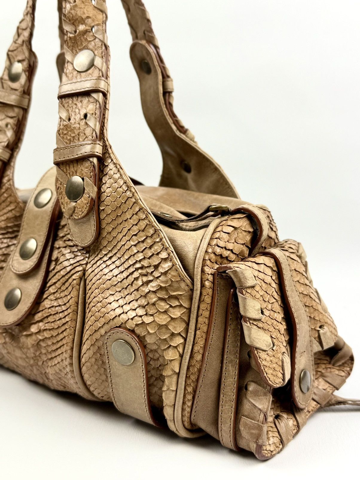 Chloe Chloe - Phoebe Philo - 04 - Brown - Python Skin - Silverado Size ONE SIZE - 14 Thumbnail