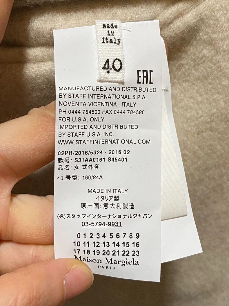 Maison Margiela Maison Margiela Coat 2502-Nextarrow Size XS / US 0-2 / IT 36-38 - 4 Thumbnail