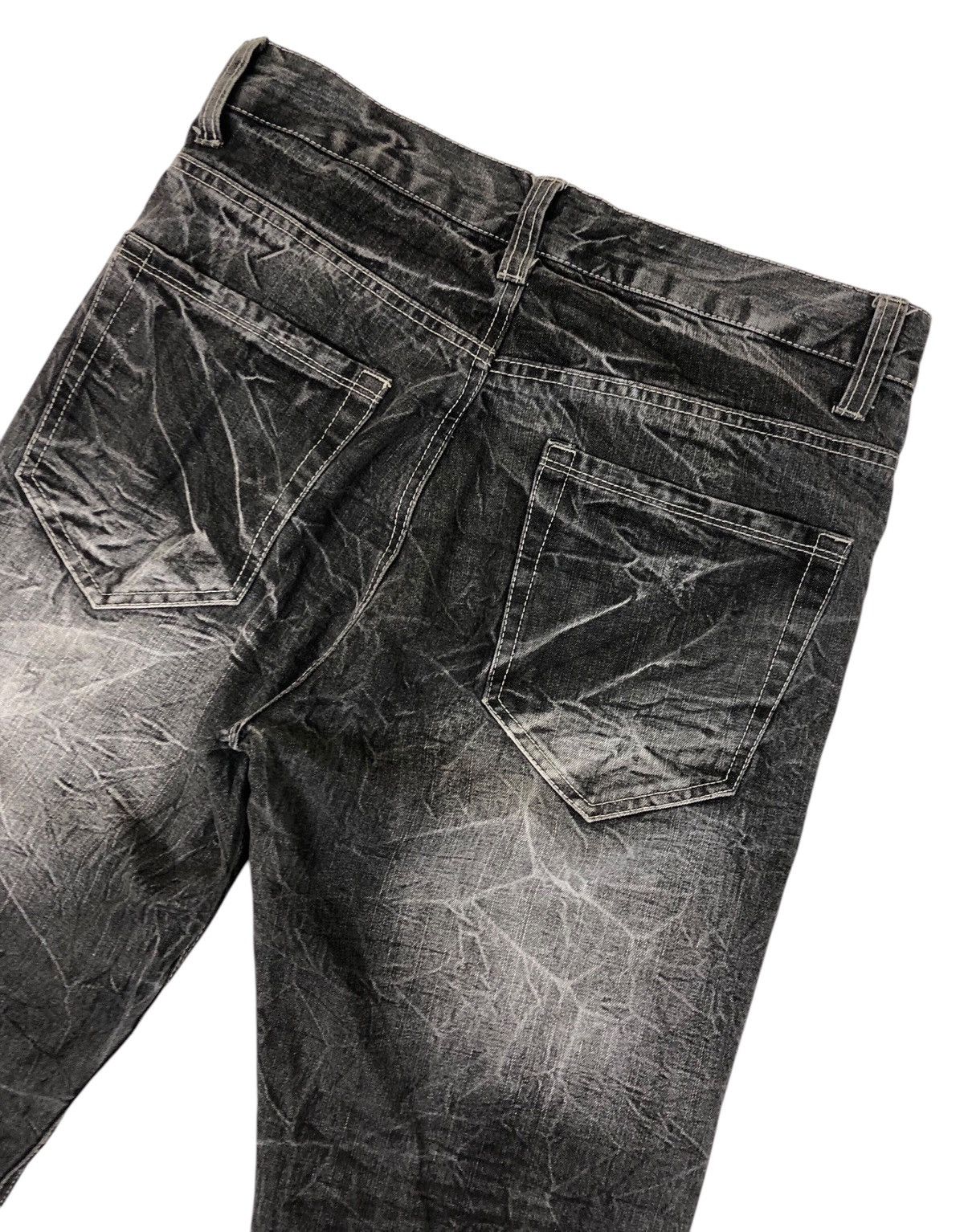 Japanese Brand Japanese Brand Lowbox Stone Washed Denim Jeans Size US 31 - 10 Thumbnail