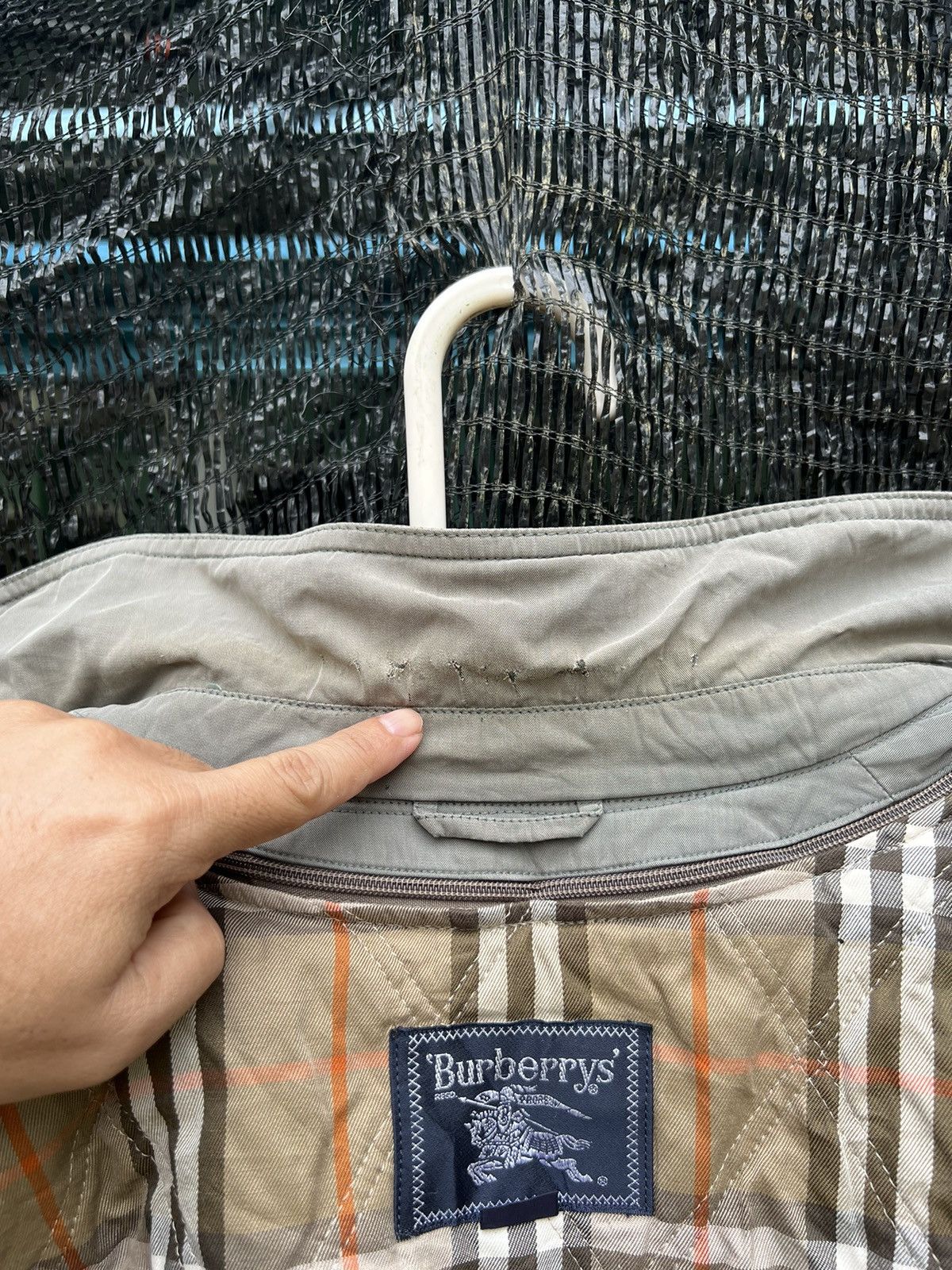 Burberry Prorsum × Vintage Vintage Burberry Bomber Jacket Size US L / EU 52-54 / 3 - 9 Thumbnail
