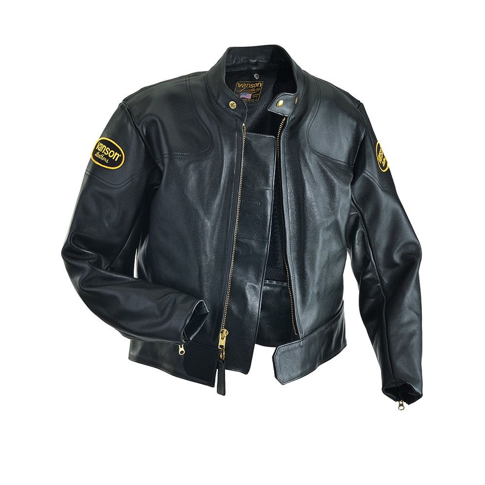 Vanson Leathers Vanson Manx Leather Jacket Size US S / EU 44-46 / 1 - 1 Thumbnail