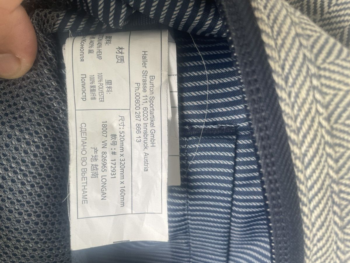Burton Authentic BURTON Denim Backpack Size ONE SIZE - 14 Thumbnail