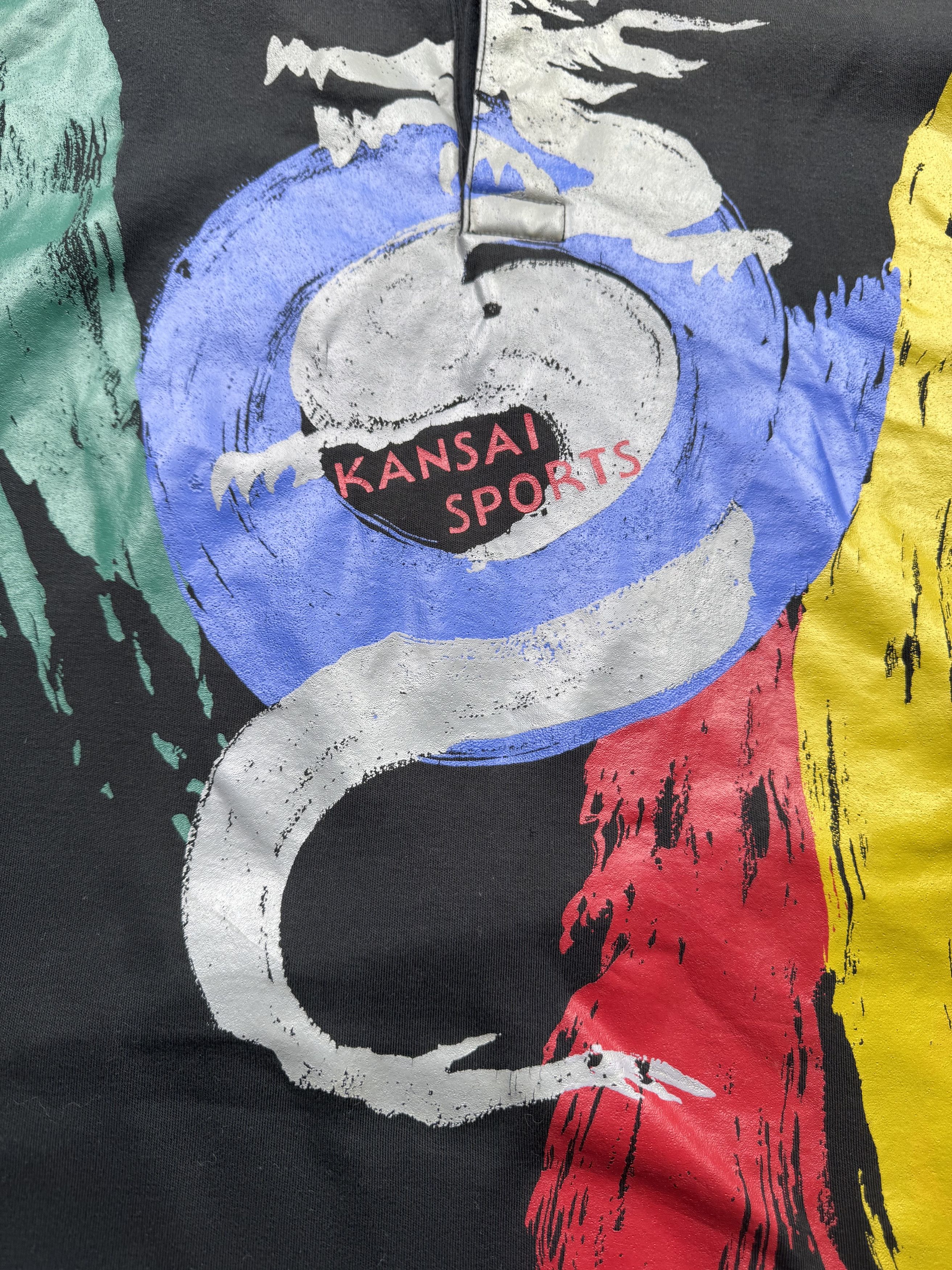 Japanese Brand Kansai Vintage Polo T-Shirt (B330) Size US L / EU 52-54 / 3 - 4 Thumbnail