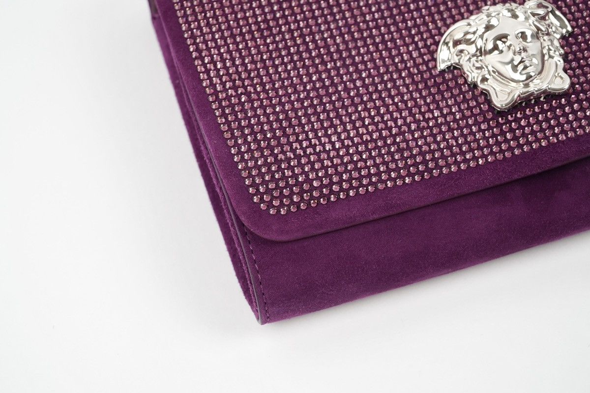 Versace Versace - Palazzo Medusa Chain / Clutch - Swarovski Suede Size ONE SIZE - 7 Thumbnail