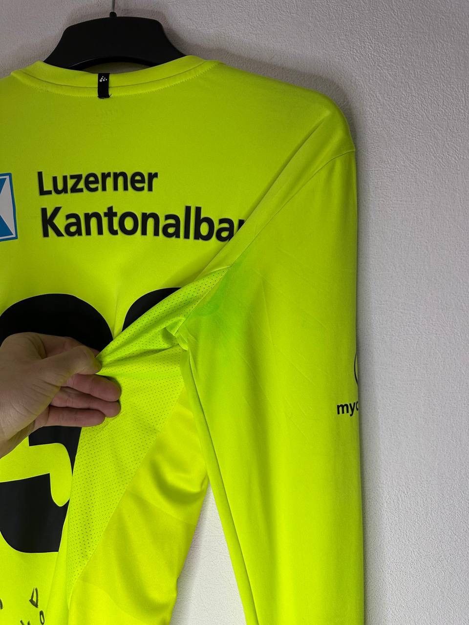 Other Craft FCL Luzern Match Worn Jersey Müller 32 Long Sleeve M Size US M / EU 48-50 / 2 - 14 Thumbnail