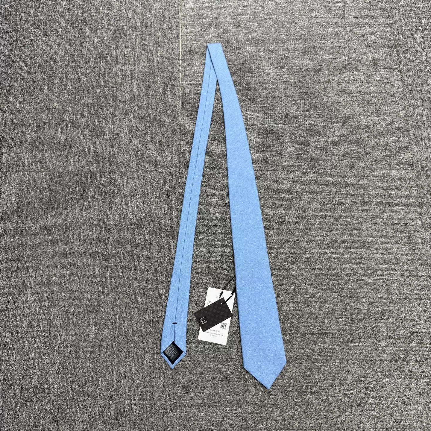 Alfred Dunhill Dunhill Blue Tie 148x8cm Size ONE SIZE - 1 Thumbnail