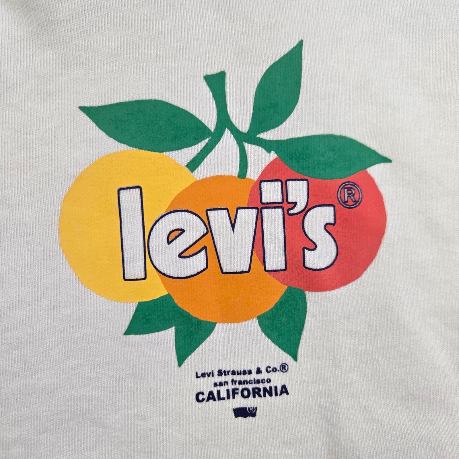 Levi's Levi’s White Cropped Graphic Hoodie California Size Medium Size M / US 6-8 / IT 42-44 - 5 Thumbnail
