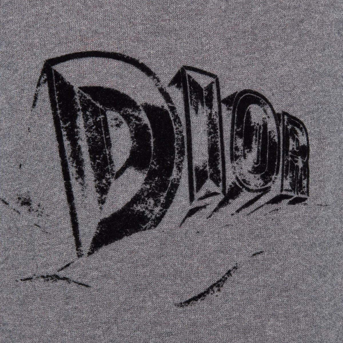 Dior o1bcso1str0225 Oversized Hooded Sweatshirt in Grey Size US L / EU 52-54 / 3 - 3 Thumbnail