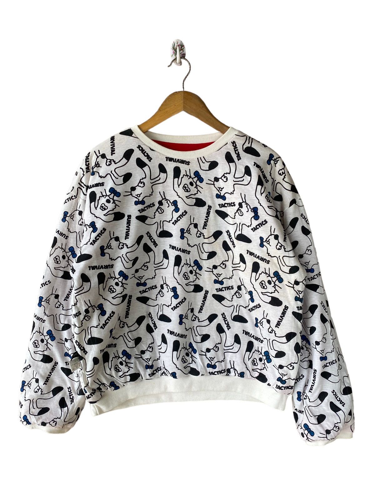 Japanese Brand × Vintage 👘SALE👘VINTAGE STYLE REVERSIBLE SWEATSHIRT Size US L / EU 52-54 / 3 - 2 Thumbnail