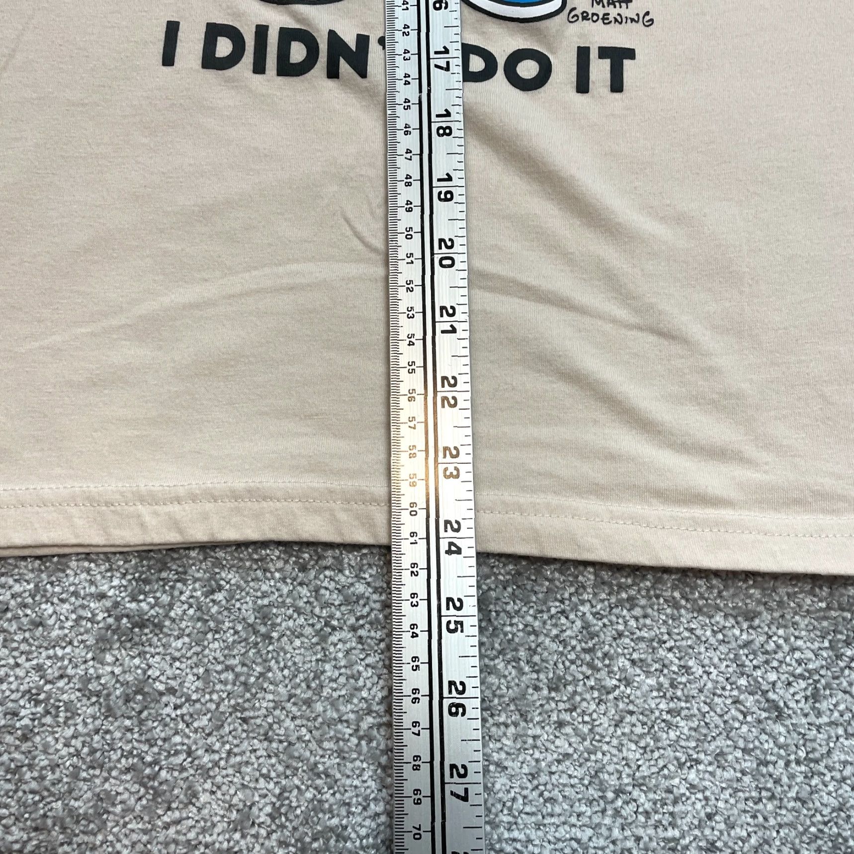 Vintage VINTAGE The Simpsons Shirt Unisex Adults M Pink Bart Simpson I Didn't Do It Funny Tee Size US M / EU 48-50 / 2 - 5 Thumbnail