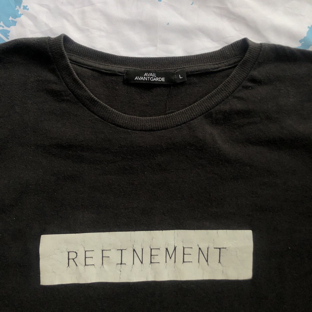 Japanese Brand Avail Avant Garde Tee Shirt Size US S / EU 44-46 / 1 - 3 Thumbnail