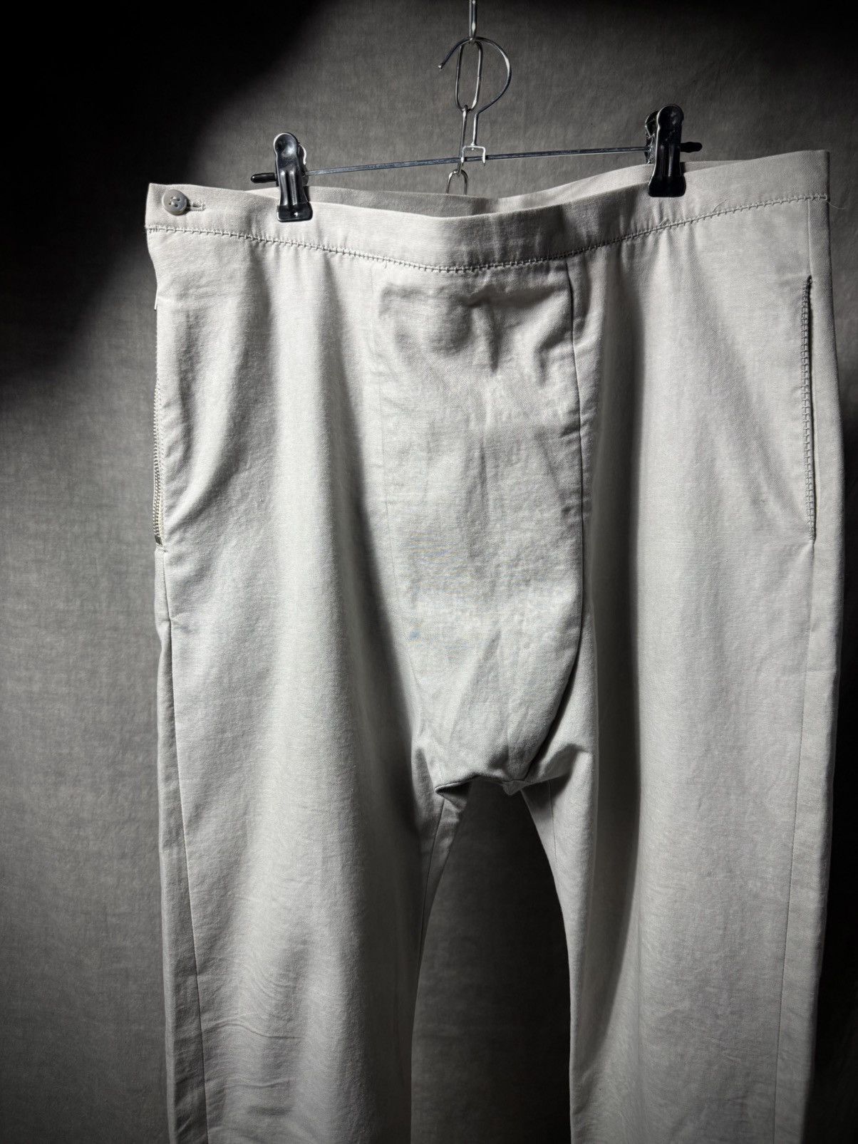 Poeme Bohemien Poème Bohémien 12SS Overlock Stitch Cotton Pants Size US 32 / EU 48 - 3 Thumbnail