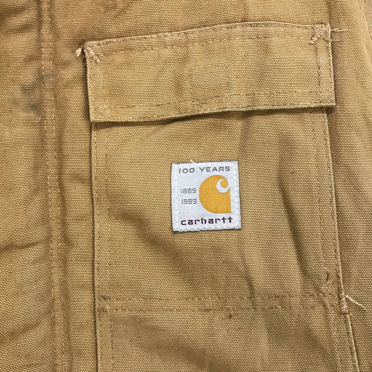 Carhartt × Vintage Vintage Carhartt 100 Years 1889 1989 Chore Arctic Jacket Size US XL / EU 56 / 4 - 23 Thumbnail