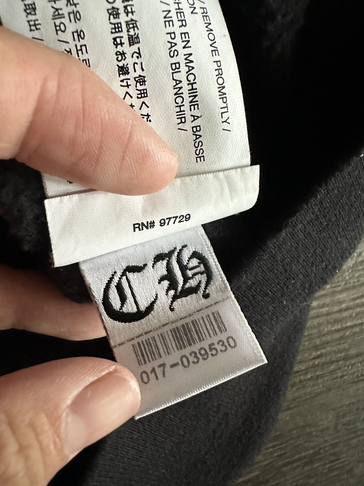 Chrome Hearts 🔥Chrome Hearts LA Exclusive Zip-up Black Hoodie🔥 Size US XL / EU 56 / 4 - 11 Thumbnail