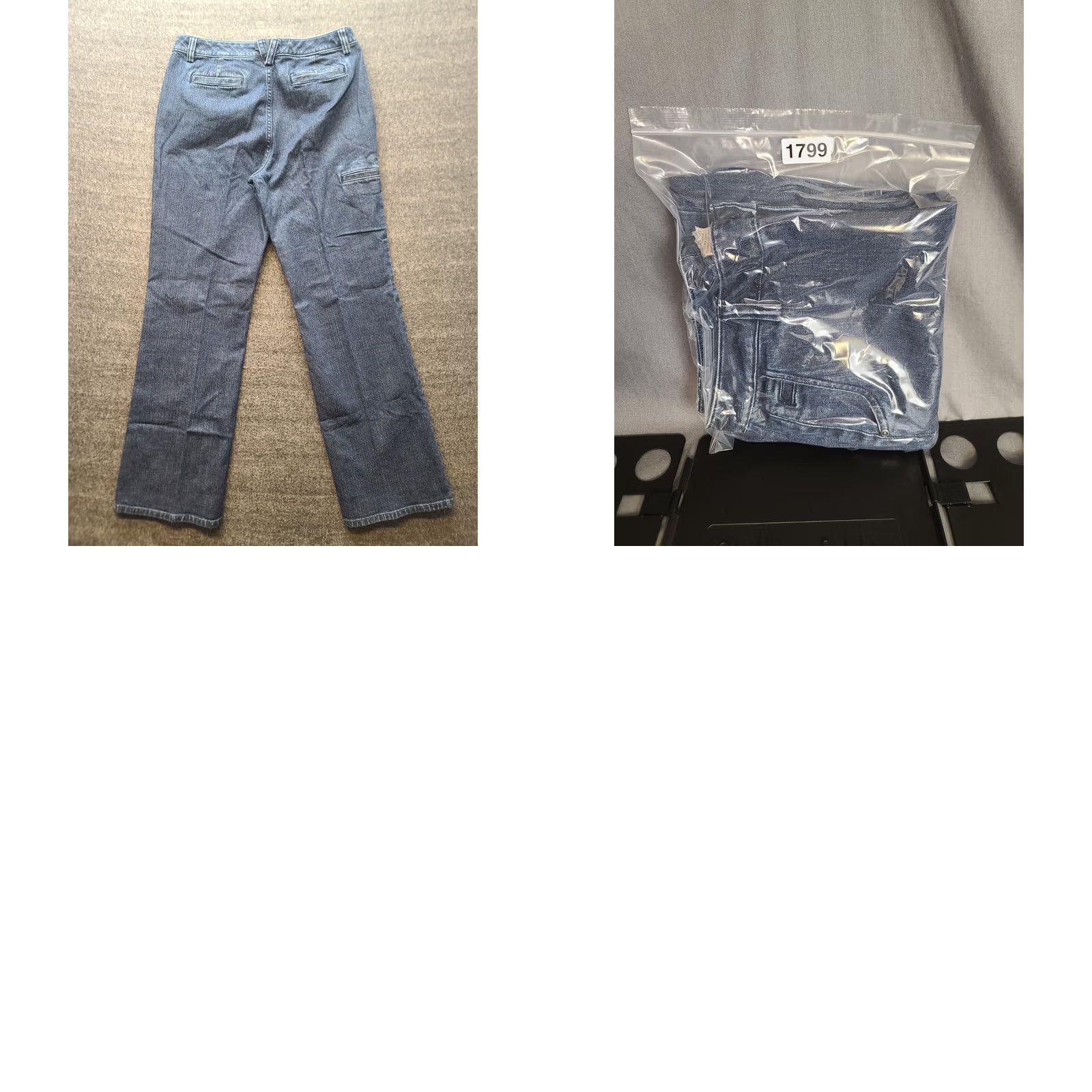 Vintage Duluth Trading Flex Fire Hose Jeans Womens 10x33 Relaxed Fit Stretch Denim Workwear Jeans Size 32" / US 10 / IT 46 - 9 Thumbnail
