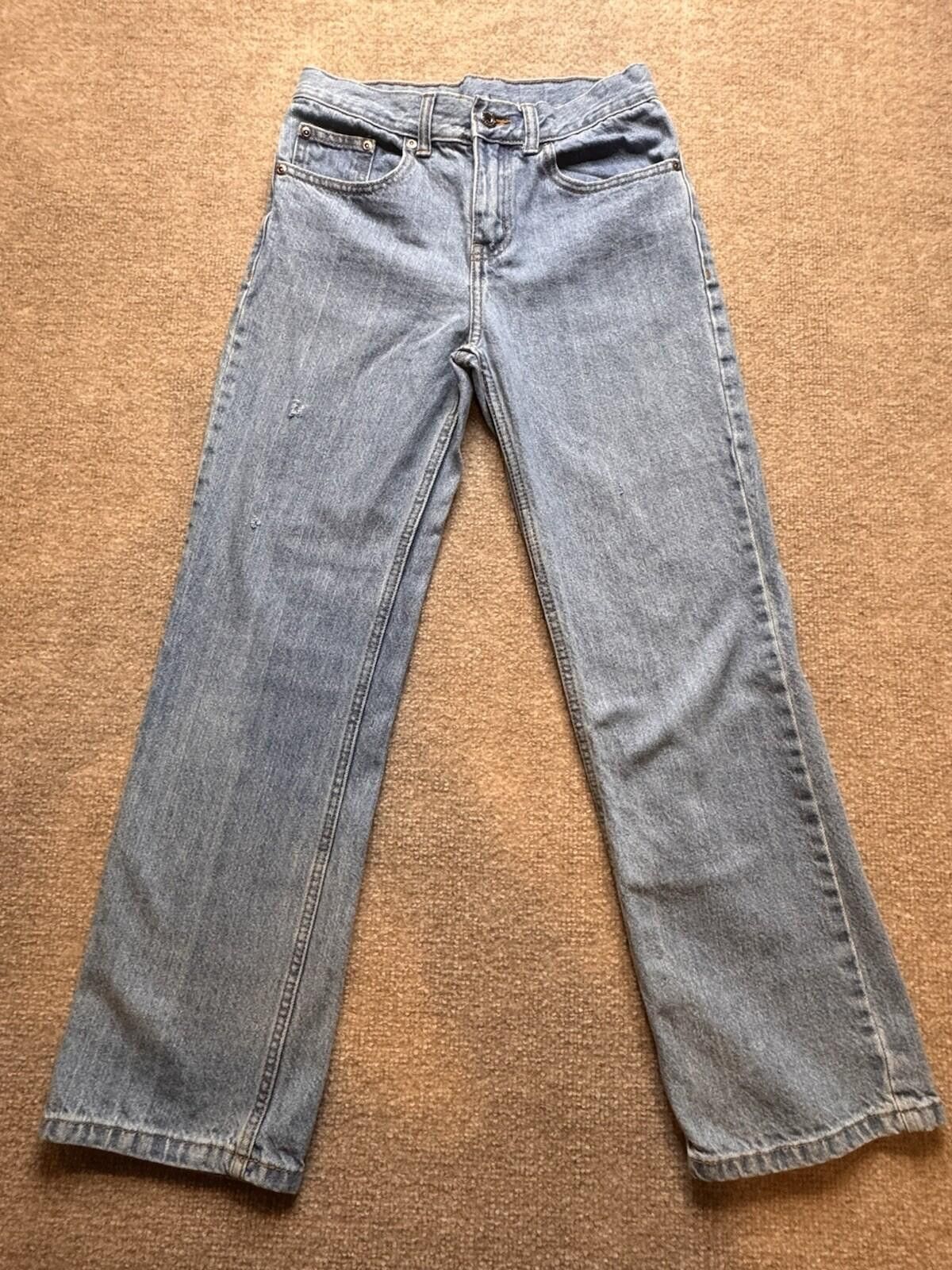Faded Glory Faded Glory Elastic Waist Blue Jeans Size 12R Boys (746) Size US 26 / EU 42 - 3 Thumbnail