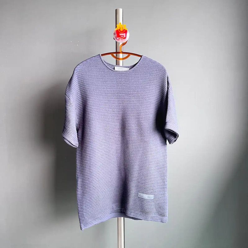 Dior Dior Blue Cotton Men's Pullover Sweater 0089 Size US S / EU 44-46 / 1 - 1 Thumbnail