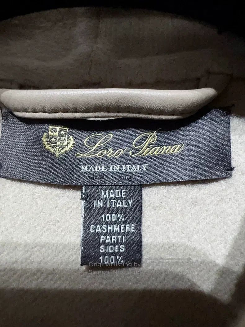 Loro Piana LORO PIANA Cashmere Cloak Coat Size L / US 10 / IT 46 - 3 Thumbnail