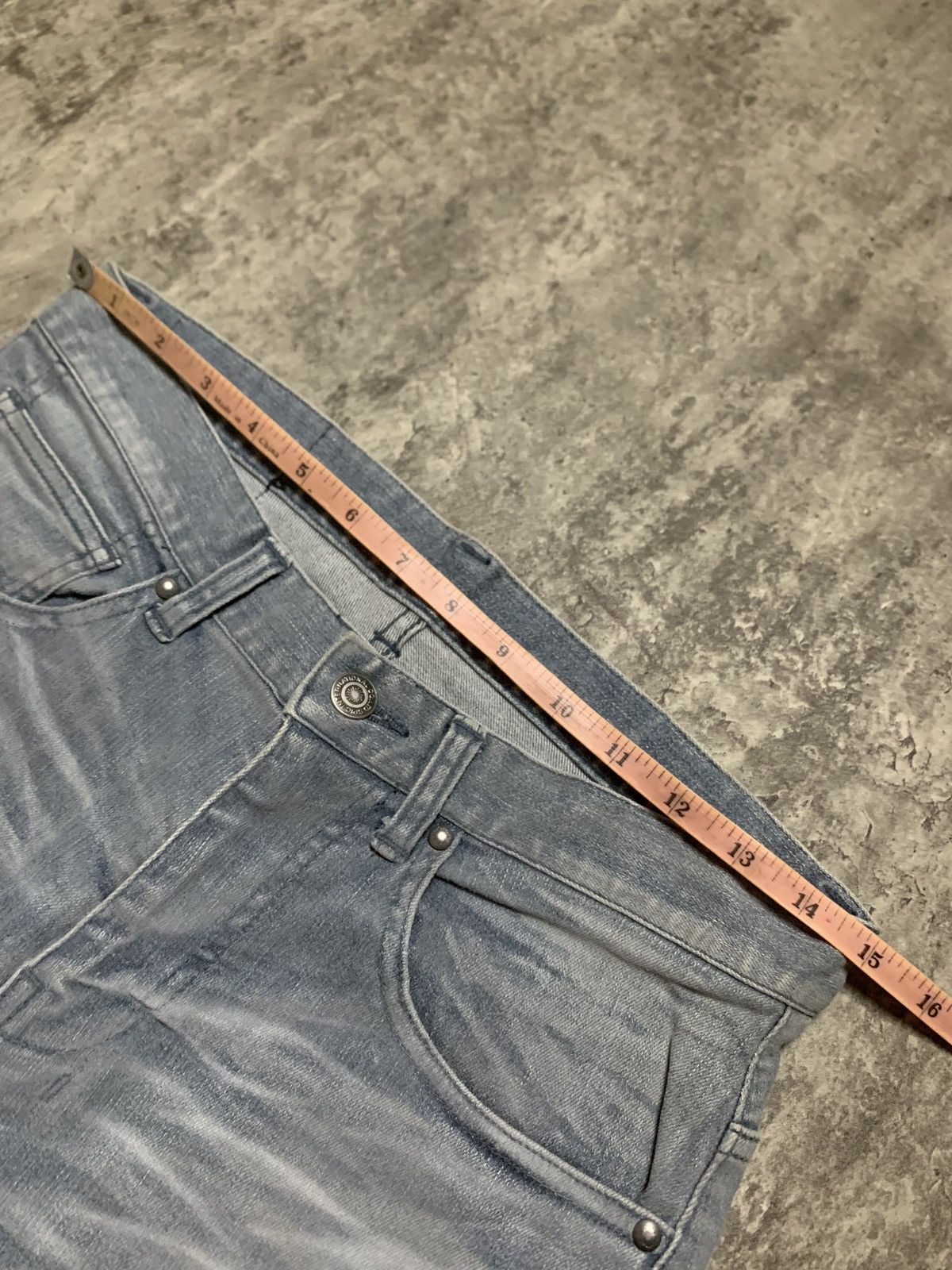 Tornado Mart Tornado Mart Clawmark Wolf Cut Slim Jeans Size US 30 / EU 46 - 16 Thumbnail