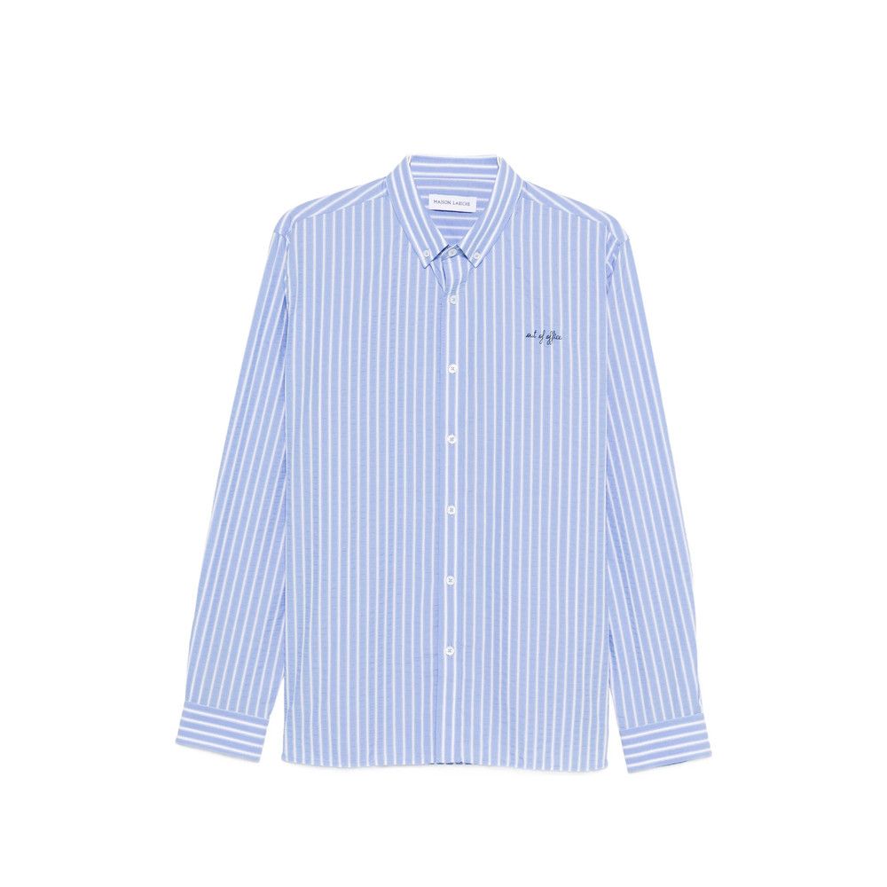 Maison Labiche Maison Labiche BLUE Shirts Size US M / EU 48-50 / 2 - 1 Thumbnail