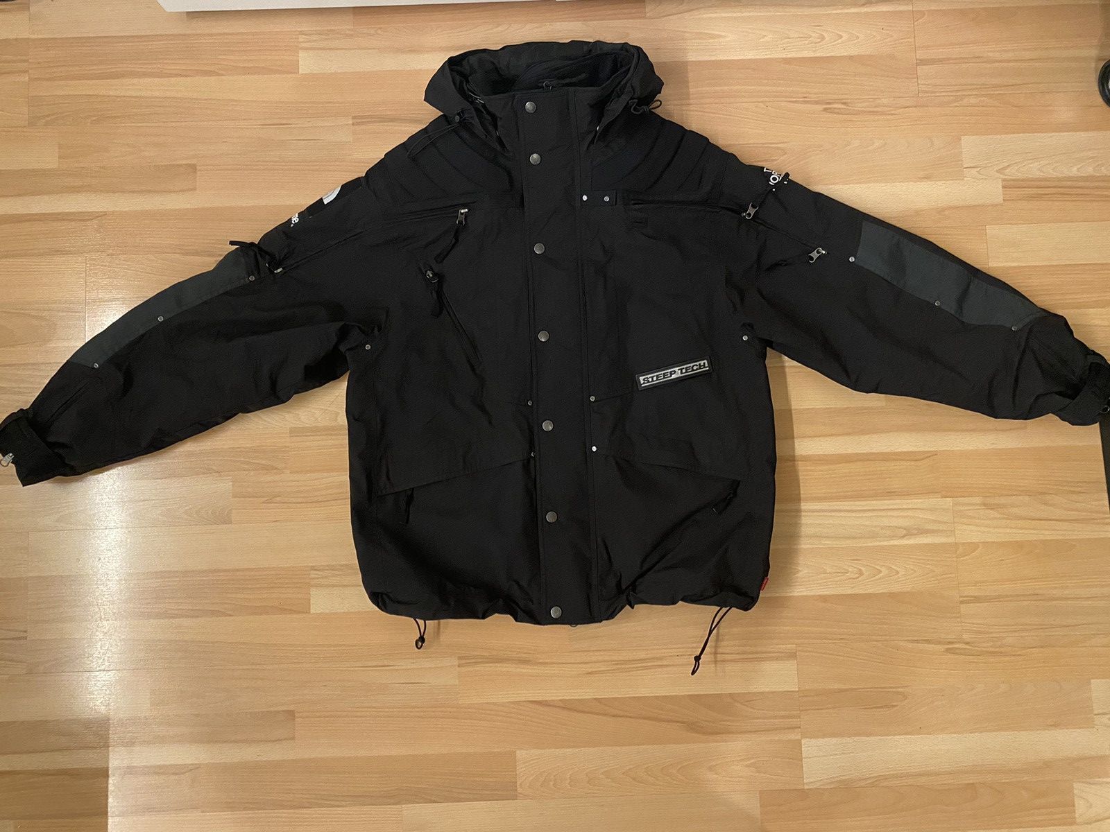 image of Supreme The North Face Steep Tech Apogee Jacket (Fw22) in Black, Men's (Size Large)